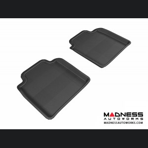 Lexus LS460L/ LS600HL Floor Mats (Set of 2) - Rear - Black by 3D MAXpider